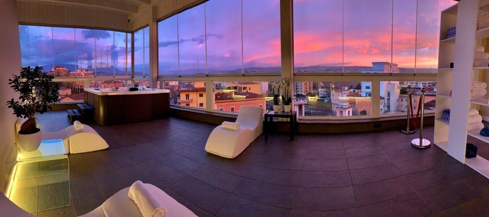 La SPA con la migliore vista sulla città